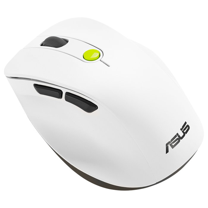ASUS MD105 /VT-GN Ratón Inalámbrico Verde y Blanco