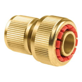 Cellfast Conector Rápido de Manguera Latón Stop Brass 6 Bar 3/4 Pulg Blister