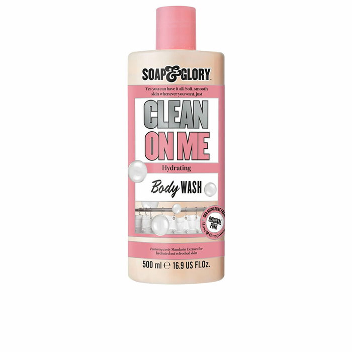 Soap & Glory CLEAN ON ME creamy clarifying shower gel 500 ml Soap & Glory CLEAN ON ME creamy clarifying shower gel 500 ml