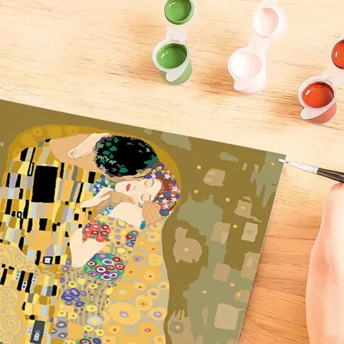 Ravensburger Pintura por Números CreArt Gran Formato 30x40 cm Klimt, Edad 12+, Referencia 23648