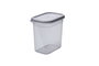 Hermia BNMPEGYAR20-481115 Set de 20 Cajas de Almacenaje de Plástico Color Antracita Organizadores Multifuncionales para Hogar y Cocina