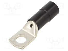 BM GROUP Punta de anillo tubular aislada M16 para 4/0AWG, negro