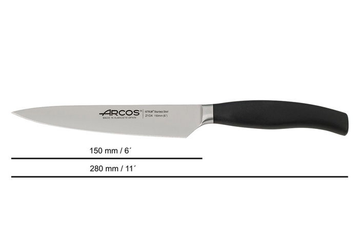 ARCOS Cuchillo Cocinero M/POLI Hoja Inox 150 mm