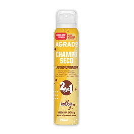 Agrado Champú Seco Spray Milky 2en1 270ml