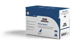 Fkw-P Kidney Support Alimento Húmedo para Gatos, Soporte Renal, 12 Bolsitas de 85g Cada Una