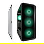 LC-Power 804B Midi Tower Gaming PC Negro con Iluminación RGB Vidrio Templado ATX/Micro-ATX/Mini-ITX para Juegos