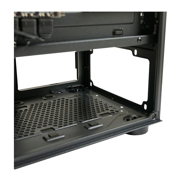 LC-Power 804B Midi Tower Gaming PC Negro con Iluminación RGB Vidrio Templado ATX/Micro-ATX/Mini-ITX para Juegos