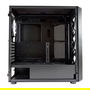 LC-Power 804B Midi Tower Gaming PC Negro con Iluminación RGB Vidrio Templado ATX/Micro-ATX/Mini-ITX para Juegos
