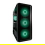LC-Power 804B Midi Tower Gaming PC Negro con Iluminación RGB Vidrio Templado ATX/Micro-ATX/Mini-ITX para Juegos