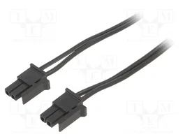 ESPE Cable de alimentación Micro-Fit 3.0, hembra, 2 pines, 0,4m