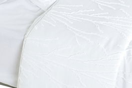 DKD Home Decor Colcha Boho Blanco 260 x 180 cm Poliester