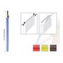Hidalgo Cepillo Limpia Radiadores Flexible 72cm Colores Surtidos