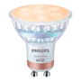 Philips Bombilla Inteligente Dicroica GU10 4,7W 345lm 2700-6500K Luz Blanca Wifi Wiz Regulable