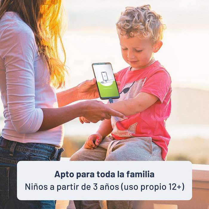 Basics Dispositivo para Picaduras de Insectos - Tratamiento por Calor sin Químicos, Compatible con iPhone 6s a 14 vía Lightning, Formato Llavero, Apto para Niños +3 Años