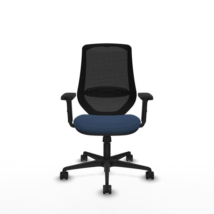 PIQUERAS Y CRESPO Silla de oficina Mardos con mecanismo Sincro, Azul marino y Negro PIQUERAS Y CRESPO Silla de oficina Mardos con mecanismo Sincro, Azul marino y Negro