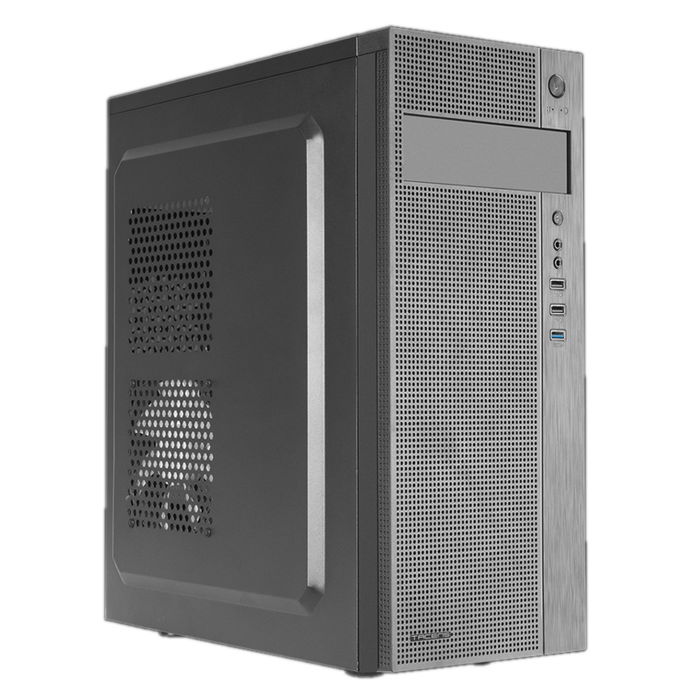 Tacens Caja Semitorre ATX Ferrox Ultra Silent 2FERROX - Refrigeración con Ventilador 120mm, Compatible ATX/MicroATX, USB 3.0, Gestión de Cableado, 4 Bahías SSD