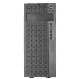 Tacens Caja Semitorre ATX Ferrox Ultra Silent 2FERROX - Refrigeración con Ventilador 120mm, Compatible ATX/MicroATX, USB 3.0, Gestión de Cableado, 4 Bahías SSD