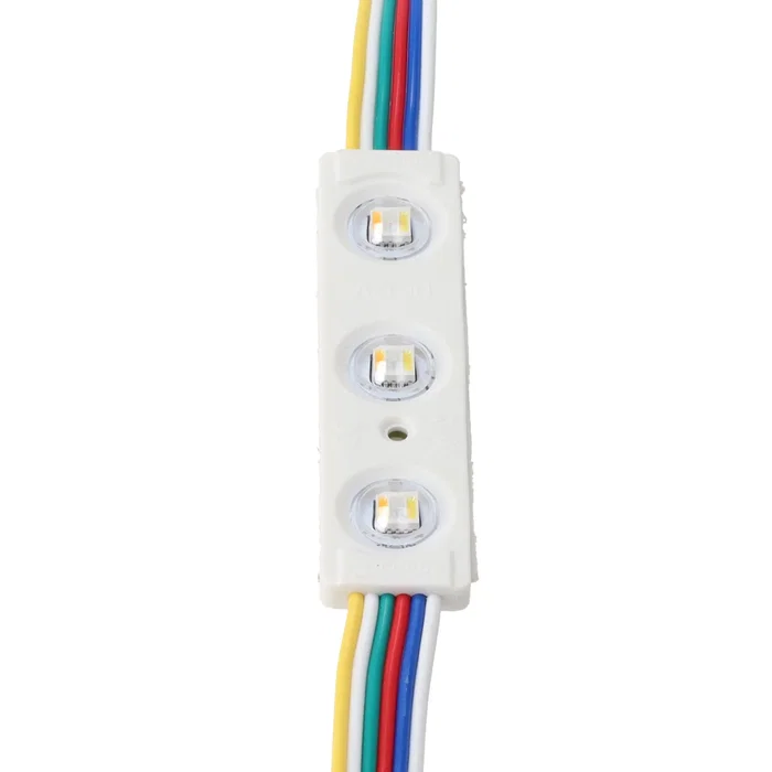 Módulo LED RGBWW PRO para Rótulos Luminosos, Letras Corpóreas y Cajas de Luz - 0.96W 12V IP65 120° - Módulo LED Decorativo y Profesional Interior/Exterior Módulo LED RGBWW PRO para Rótulos Luminosos, Letras Corpóreas y Cajas de Luz - 0.96W 12V IP65 120° - Módulo LED Decorativo y Profesional Interior/Exterior