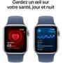 Apple Watch SE GPS 40 mm Caja Aluminio Plateada Correa Deportiva Vaquera S/M