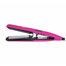 Perfect Beauty Plancha Especial Keratina Flight 230 Pink para Cabello con Placas de Titanio y Pantalla Digital LCD, Hasta 230°C