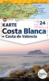 Costa Blanca, map, VV.AA. - TRIANGLE POSTALS
