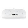 Zyxel NWA130BE-EU0101F Access Point WiFi 7 5764 Mbps, Tri-Band 2.4/5/6 GHz, 2 Puertos Gigabit Ethernet, PoE, Blanco para Montaje en Pared