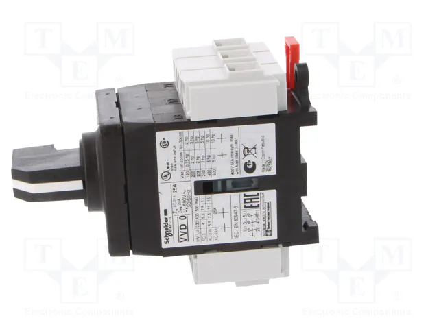 Schneider Electric TeSys VARIO Seccionador Principal de Seguridad 3 Polos 25A IP65 Schneider Electric TeSys VARIO Seccionador Principal de Seguridad 3 Polos 25A IP65
