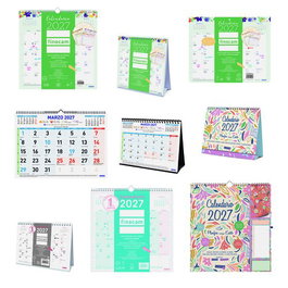 FINOCAM Calendario Mensual Trendy 2027 Surtido de 41