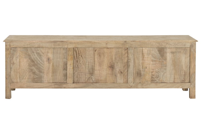DKD Home Decor Mueble de TV Mango Natural 180x45x55