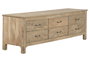 DKD Home Decor Mueble de TV Mango Natural 180x45x55