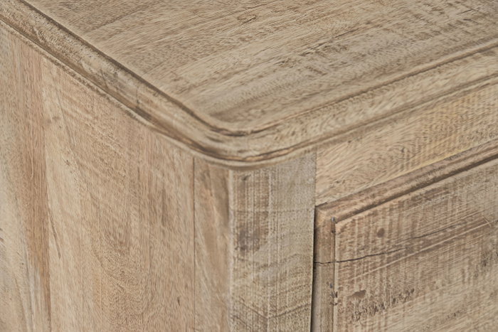 DKD Home Decor Mueble de TV Mango Natural 180x45x55