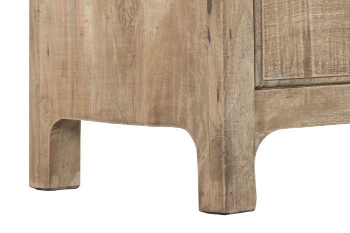 DKD Home Decor Mueble de TV Mango Natural 180x45x55