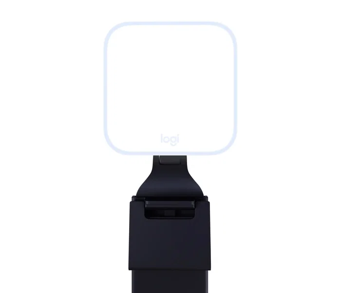 Logitech Litra Glow Luz de Streaming Premium LED con Cabezal Truesoft, 250 lm, 2700K-6500K, USB-C, Cable 1.5 m, Grafito