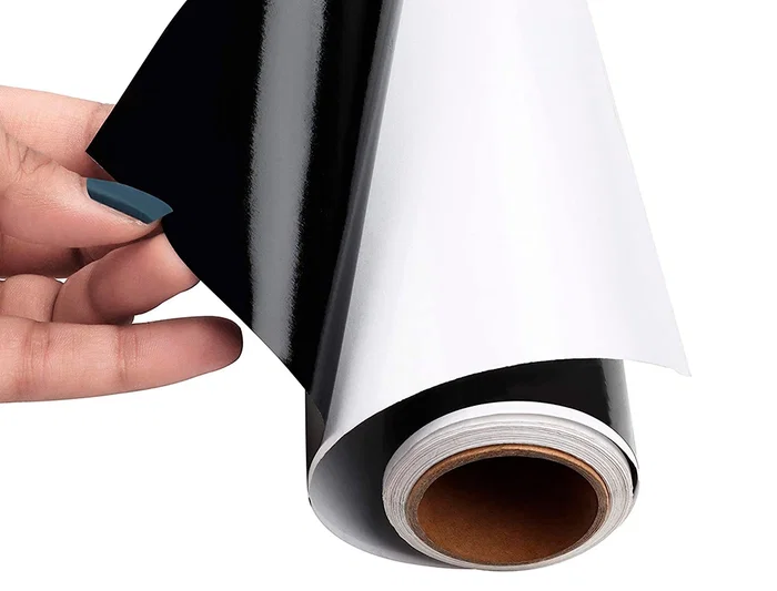 Liderpapel Rollo Adhesivo Plastificado Ante Negro 450 mm x 10 m (200 micras) para Forrar Superficies
