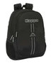 Safta Mochila de Viaje Adaptable a Carrito Kappa Dark, Dimensiones 44x32x16 cm