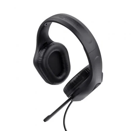Trust Auriculares Gaming GXT 475 Zirox con Micrófono, Diadema Ajustable, Jack 3.5mm, Color Negro