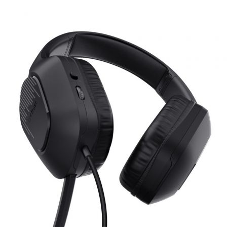 Trust Auriculares Gaming GXT 475 Zirox con Micrófono, Diadema Ajustable, Jack 3.5mm, Color Negro