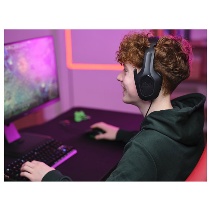 Trust GXT 415 Zirox Auriculares Gaming con Micrófono Negro