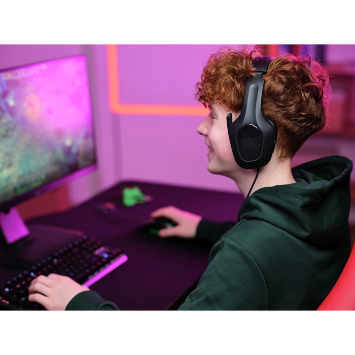 Trust GXT 415 Zirox Auriculares Gaming con Micrófono Negro