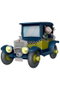 PLASTOY Figura Hucha Taxi Fiat 509 Gaston 15cm