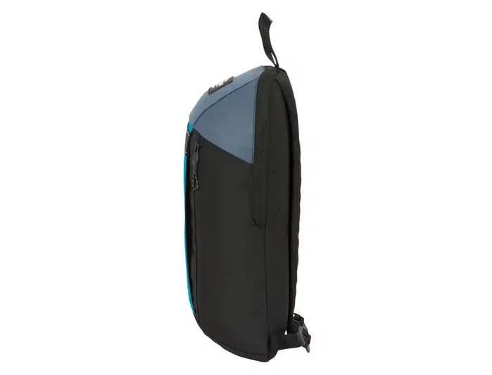 Safta Mini Mochila Cremallera Vertical Reciclable Blackfit8 California