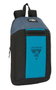Safta Mini Mochila Cremallera Vertical Reciclable Blackfit8 California