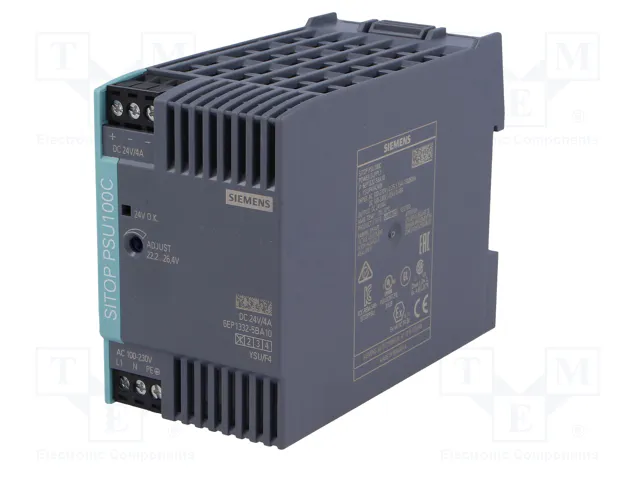 SIEMENS SITOP compact 6EP1332-5BA10 96W 24VDC 4A