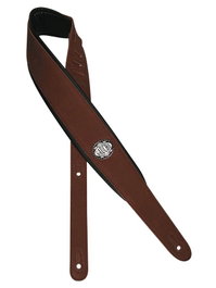 Correa Gaucho para Guitarra Acolchada Marrón Oscuro/Negra