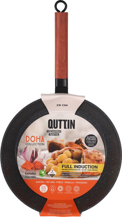Quttin Sarten Aluminio Forjado Full Doha 28 cm (6 Unidades)