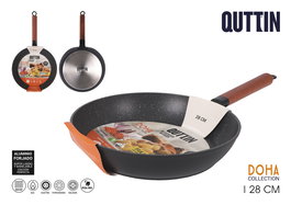 Quttin Sarten Aluminio Forjado Full Doha 28 cm (6 Unidades)