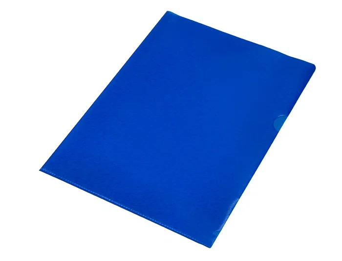 Q-connect Carpeta Dossier Uñero Plástico DIN A4 120 Micras Azul Caja 100 Unidades