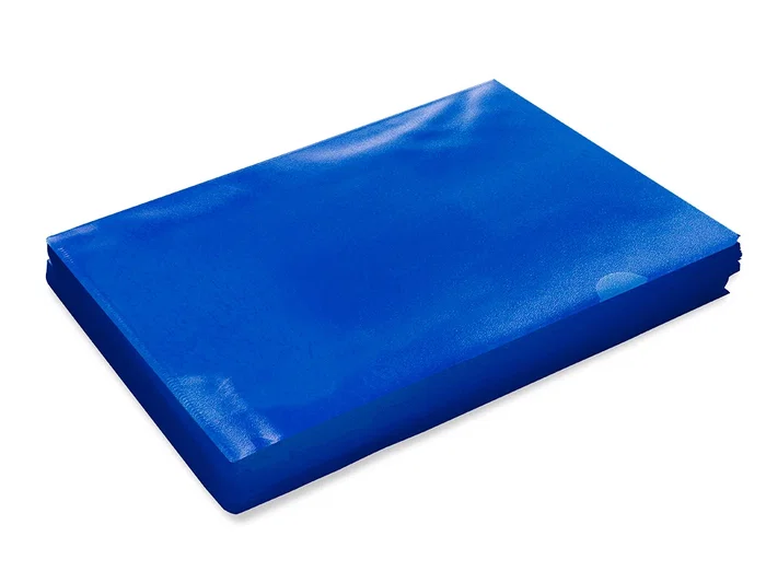 Q-connect Carpeta Dossier Uñero Plástico DIN A4 120 Micras Azul Caja 100 Unidades