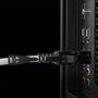 Lindy Cable de Red Cat6a S/FTP con Bloqueo de Seguridad, 2 m, Gris