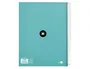 Antartik Cuaderno espiral A4 micro tapa forrada 120 hojas 90 gr cuadro 5mm 5 bandas color menta